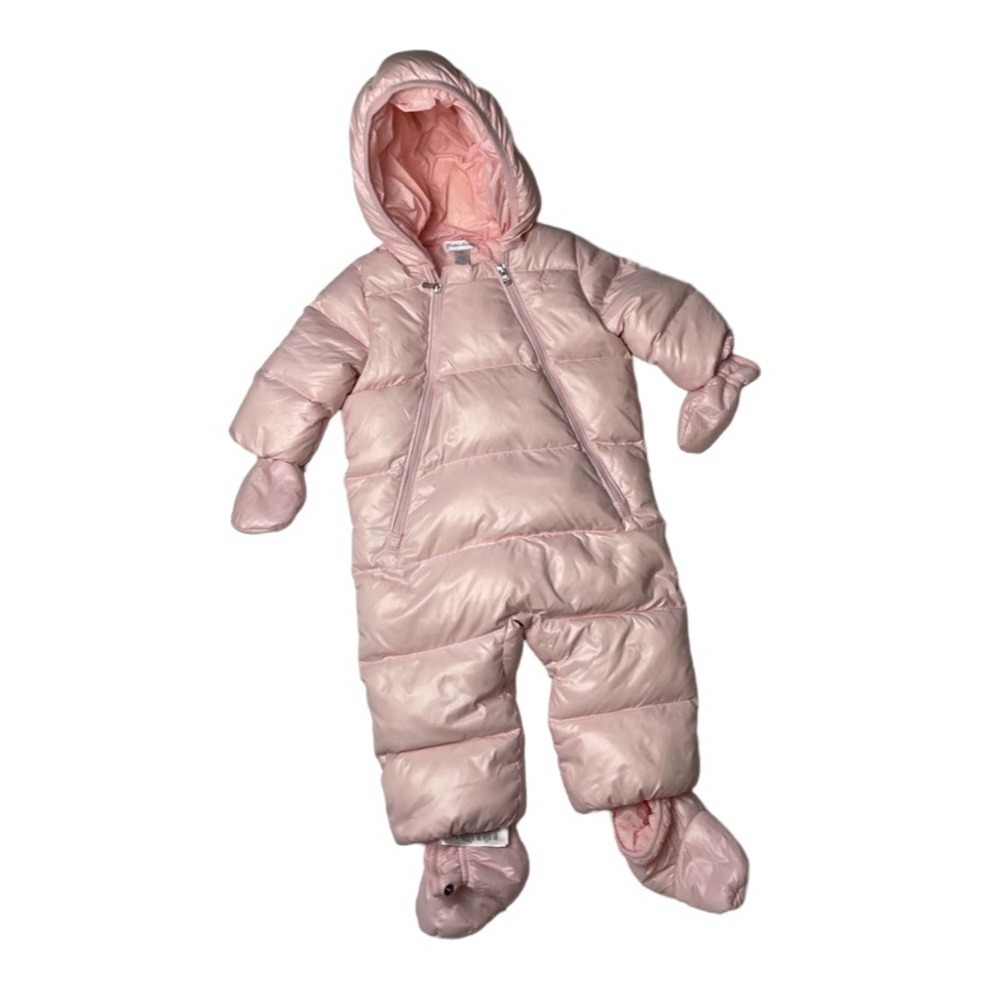 Ralph Lauren Baby Girls' Down Water Repellent Bunting Pram Snowsuit Size 9M